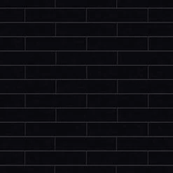 Metro Soho Subway Matte Black 1-3/4 in. x 7-3/4 in. Porcelain Floor and Wall Tile (3.0 sq. ft./Case) by Merola Tile