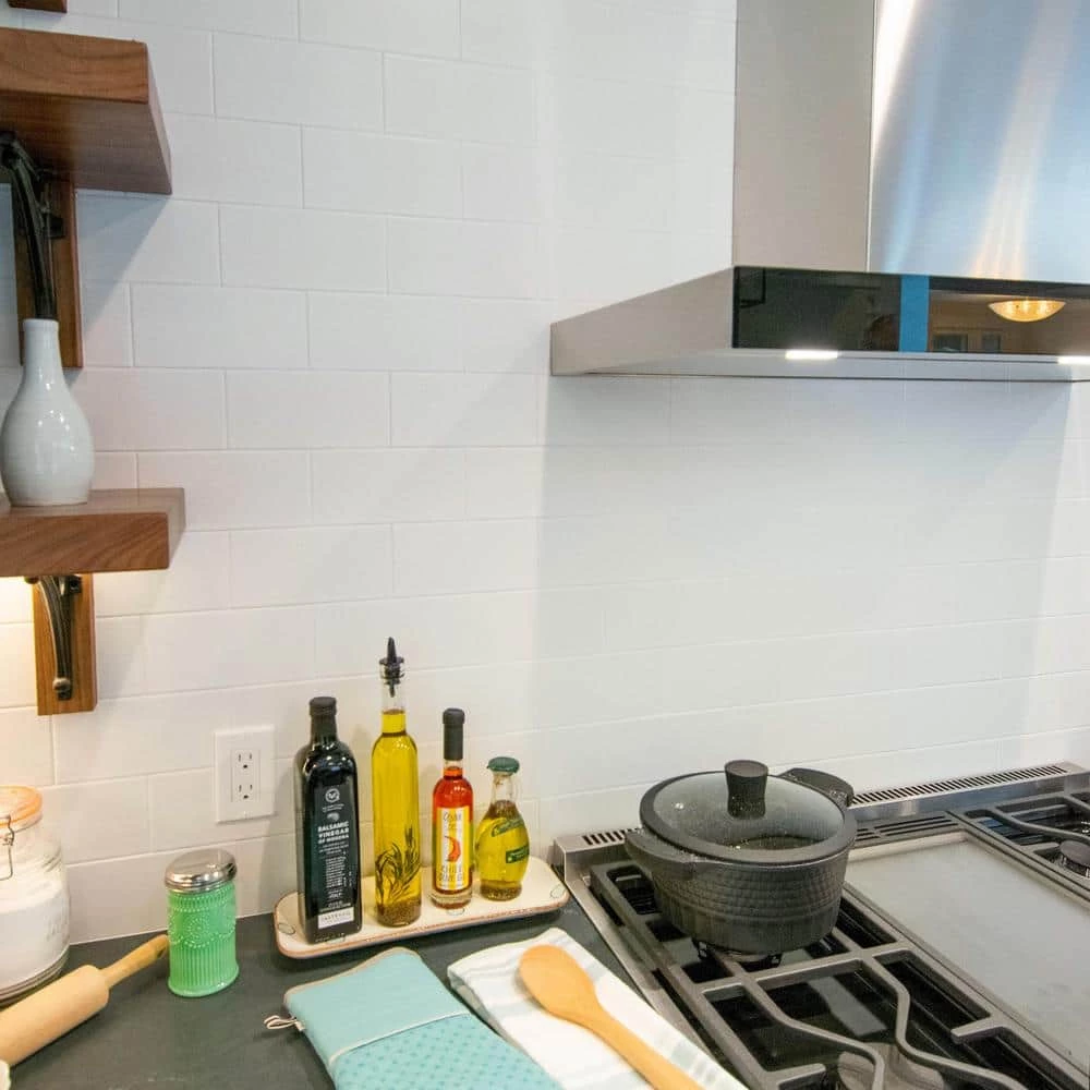 Projectos White 3-7/8 in. x 7-3/4 in. Ceramic Floor and Wall Tile (11.0 sq. ft./Case) by Merola Tile - Image 12