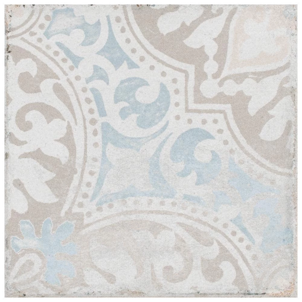 Barcelona Decor Montjuic 5-3/4 in. x 5-3/4 in. Porcelain Floor and Wall Tile (10.56 sq. ft./Case) by Merola Tile