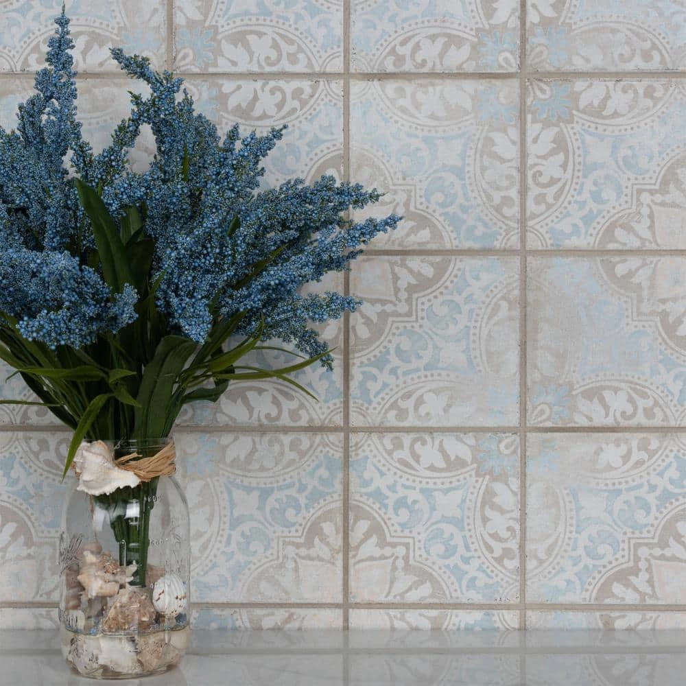 Barcelona Decor Montjuic 5-3/4 in. x 5-3/4 in. Porcelain Floor and Wall Tile (10.56 sq. ft./Case) by Merola Tile - Image 8