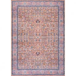 Kemer All-Over Persian Machine Washable Multi 5 ft. x 8 ft. Indoor Area Rug by JONATHAN Y