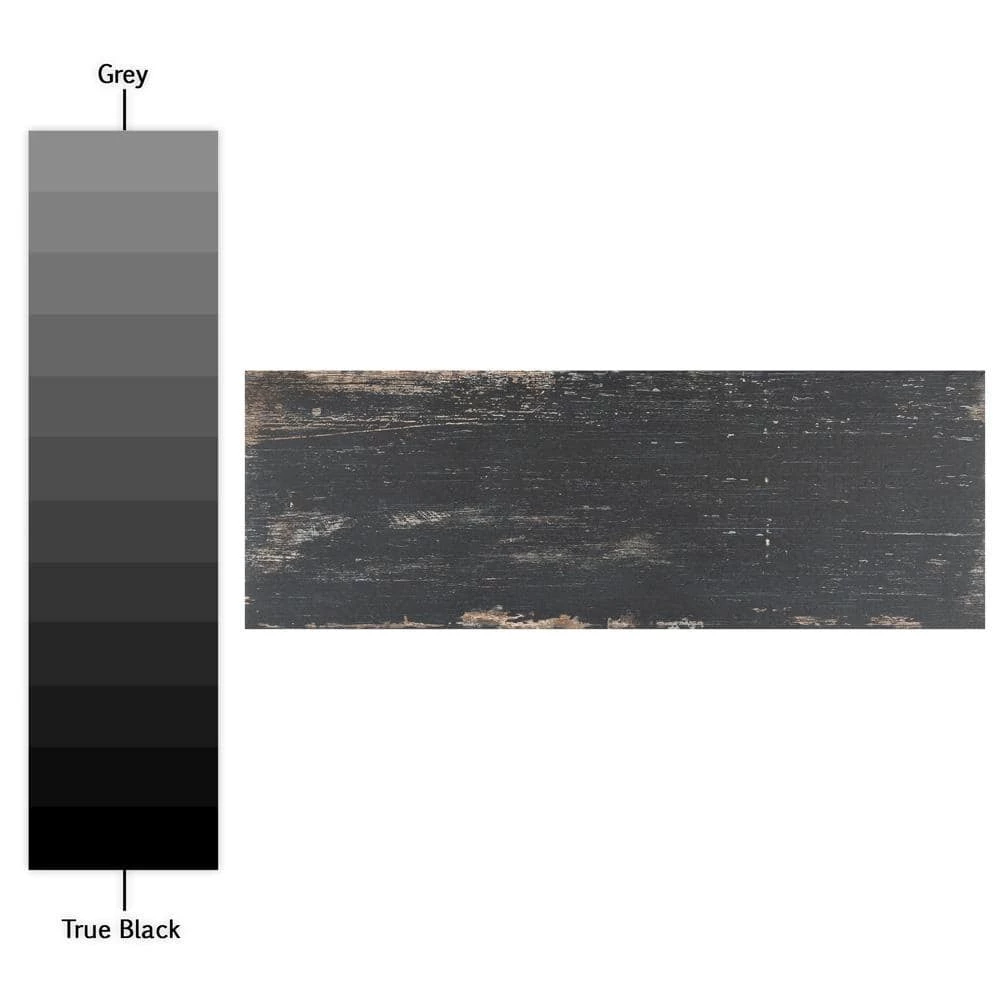 Retro Nero 8-1/4 in. x 23-1/2 in. Porcelain Floor and Wall Tile (11.12 sq. ft./Case) by Merola Tile - Image 8