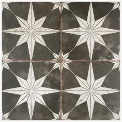 Kings Star Night 17-5/8 in. x 17-5/8 in. Ceramic Floor and Wall Tile (10.95 sq. ft./Case) by Merola Tile