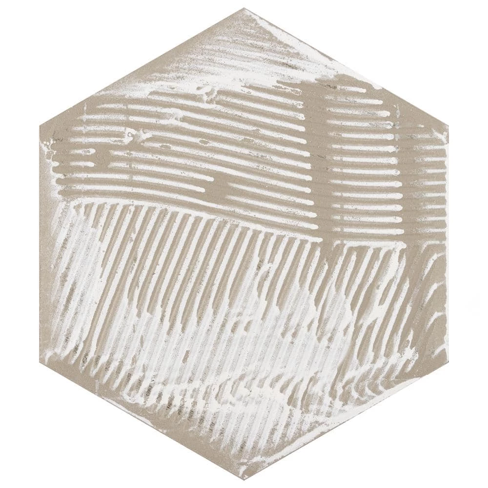 Gaudi React Hex Ocean 8-5/8 in. x 9-7/8 in. Porcelain Floor and Wall Tile (11.41 sq. ft./Case) by Merola Tile - Image 12