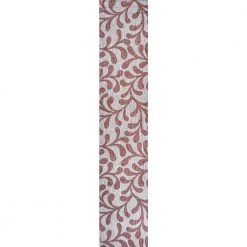 Vine All Over Red/Beige 2 ft. x 10 ft. Indoor/Outdoor Area Rug by JONATHAN Y