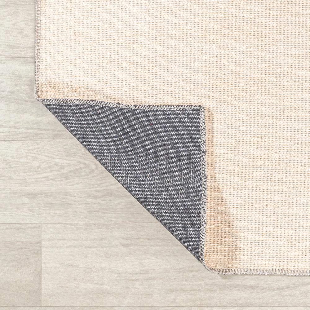 Demie Minimalist Graphic Circle Machine-Washable Rust/Cream 8 ft. x 10 ft. Area Rug by JONATHAN Y - Image 11