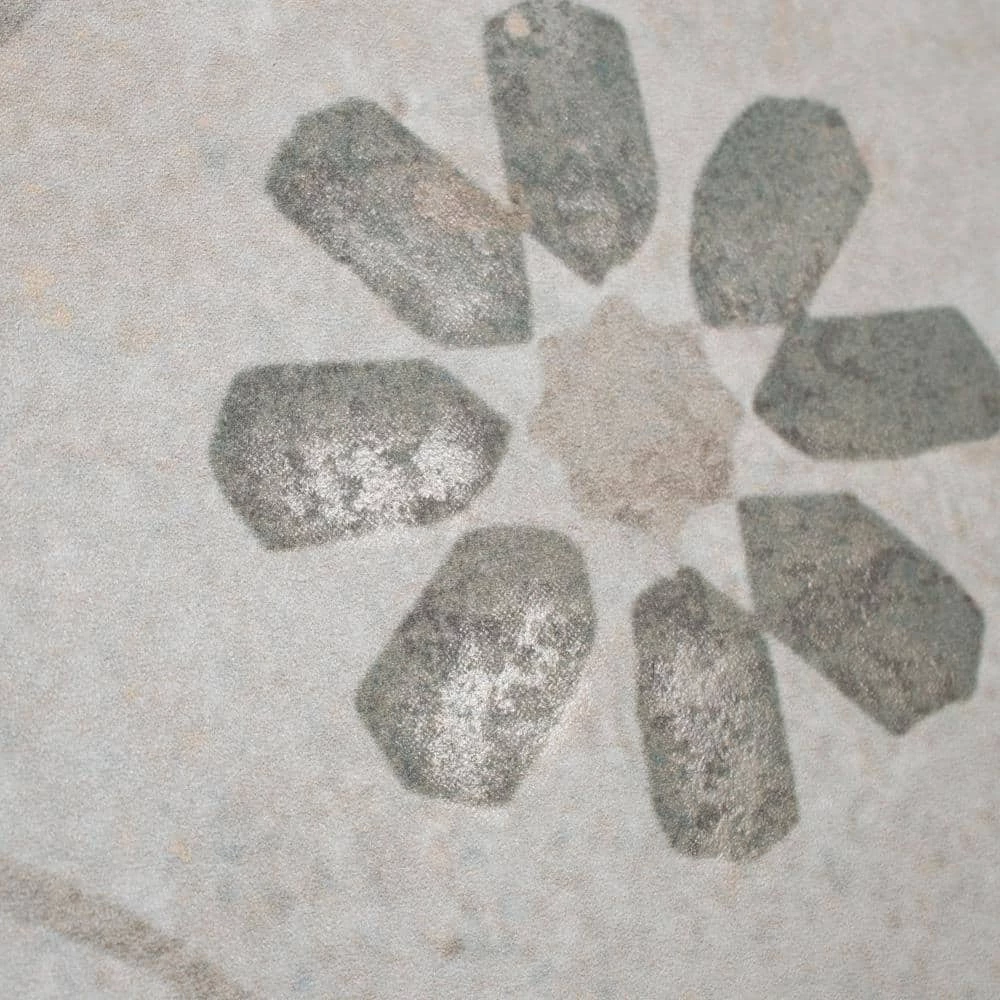 Kings Blume Sage Encaustic 17-5/8 in. x 17-5/8 in. Ceramic Floor and Wall Tile (11.02 sq. ft. /Case) by Merola Tile - Image 4