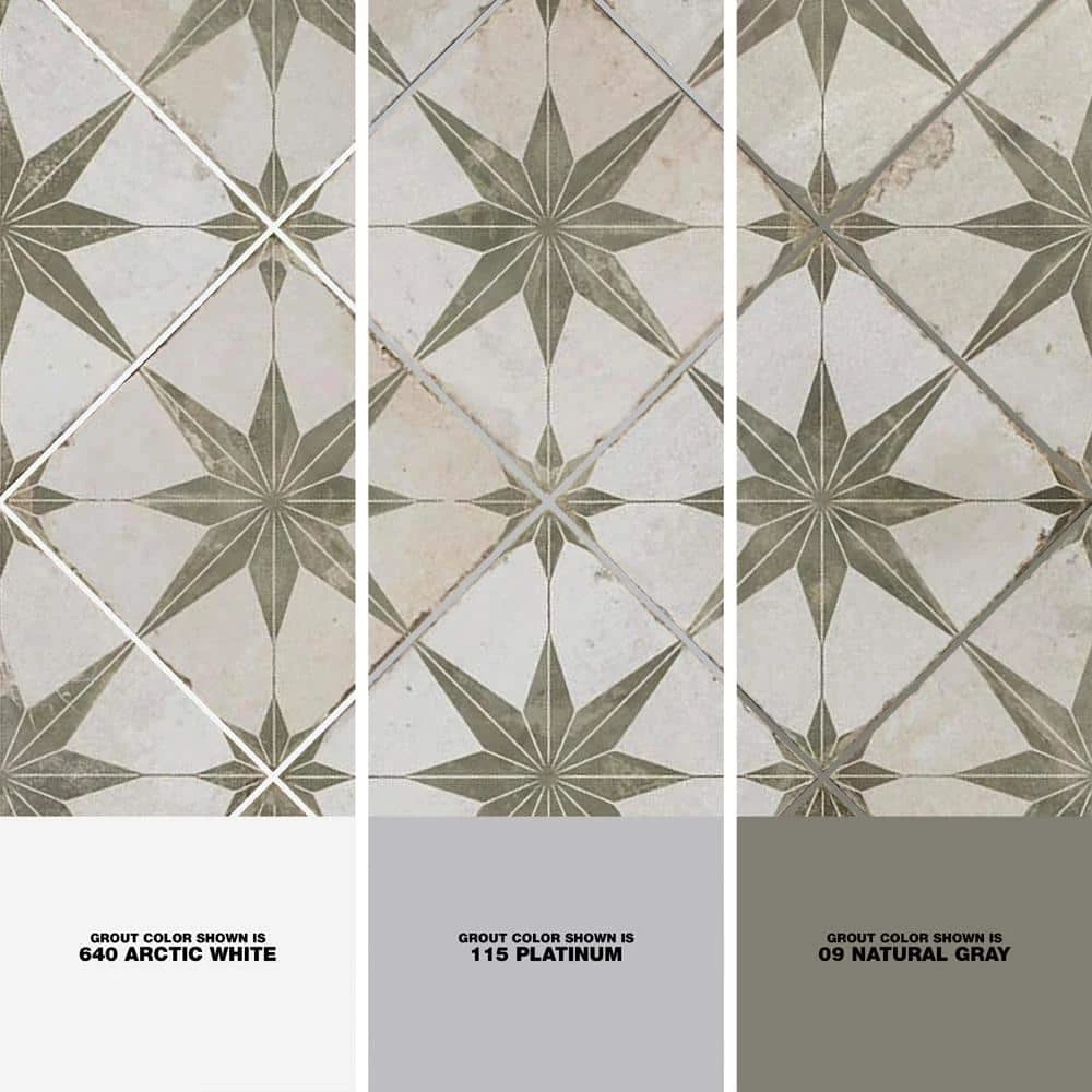 Kings Star Sage 17-5/8 in. x 17-5/8 in. Ceramic Floor and Wall Tile (10.95 sq. ft./Case) by Merola Tile - Image 5