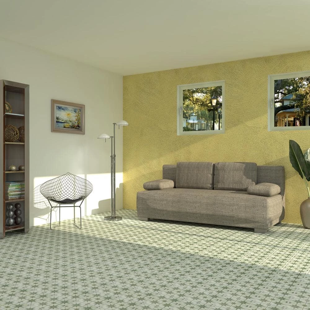 Kings Star Sage 17-5/8 in. x 17-5/8 in. Ceramic Floor and Wall Tile (10.95 sq. ft./Case) by Merola Tile - Image 15