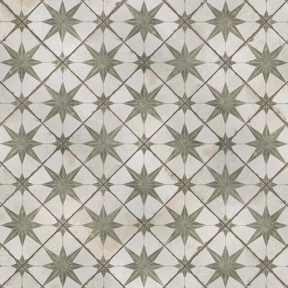 Kings Star Sage 17-5/8 in. x 17-5/8 in. Ceramic Floor and Wall Tile (10.95 sq. ft./Case) by Merola Tile - Image 11