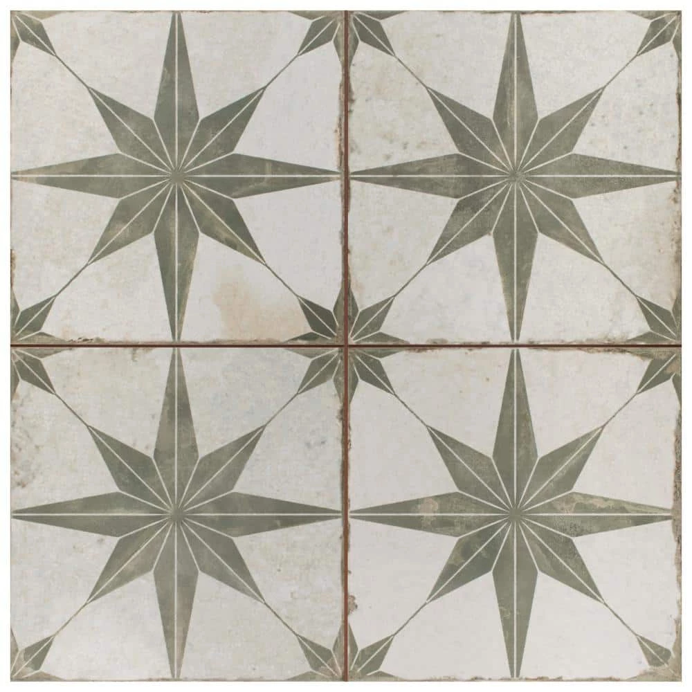 Kings Star Sage 17-5/8 in. x 17-5/8 in. Ceramic Floor and Wall Tile (10.95 sq. ft./Case) by Merola Tile - Image 13