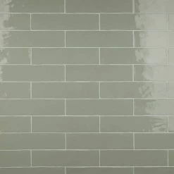 Chester Sage 3 in. x 12 in. Ceramic Wall Tile (5.72 sq. ft./Case) by Merola Tile