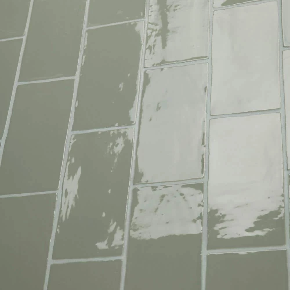 Chester Sage 3 in. x 6 in. Ceramic Wall Tile (5.72 sq. ft./Case) by Merola Tile - Image 6
