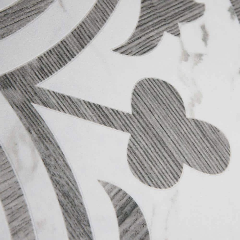 Amazon Arte Loire Silver 9-3/4 in. x 9-3/4 in. Porcelain Floor and Wall Tile (10.88 sq. ft./Case) by Merola Tile - Image 11