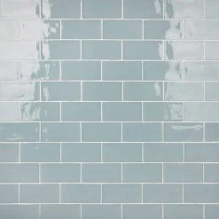 Castillo Sky 3 in. x 6 in. Ceramic Subway Wall Tile (5.72 sq. ft./Case) by Merola Tile