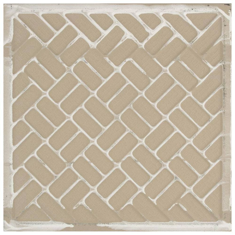 Arte Soft Grey 9-3/4 in. x 9-3/4 in. Porcelain Floor and Wall Tile (10.88 sq.ft./Case) by Merola Tile - Image 12