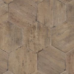 Retro Hex Terra 14-1/8 in. x 16-1/4 in. Porcelain Floor and Wall Tile (11.07 sq. ft./Case) by Merola Tile