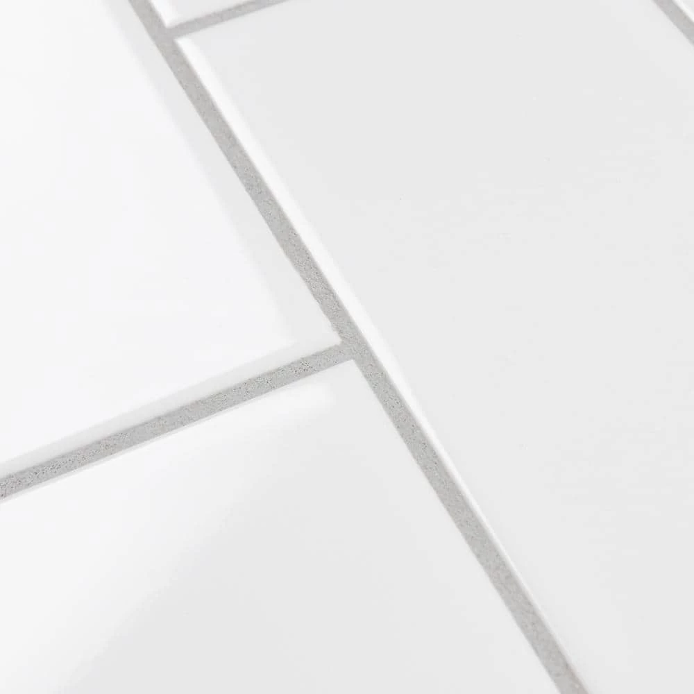 Projectos Urban Glossy White 3-7/8 in. x 7-3/4 in. Ceramic Wall Tile (10.5 sq. ft./Case) by Merola Tile - Image 5