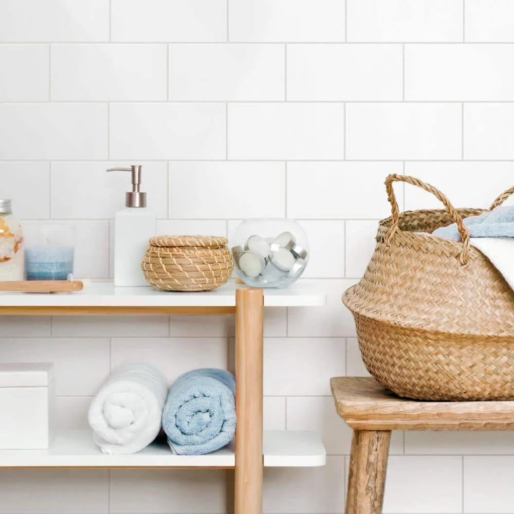 Projectos Urban Glossy White 3-7/8 in. x 7-3/4 in. Ceramic Wall Tile (10.5 sq. ft./Case) by Merola Tile - Image 13