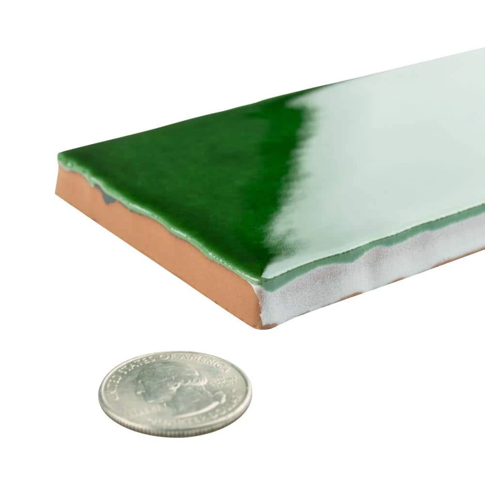 Antic Verde 3 in. x 6 in. Ceramic Wall Tile (4.16 sq. ft./Case) by Merola Tile - Image 3