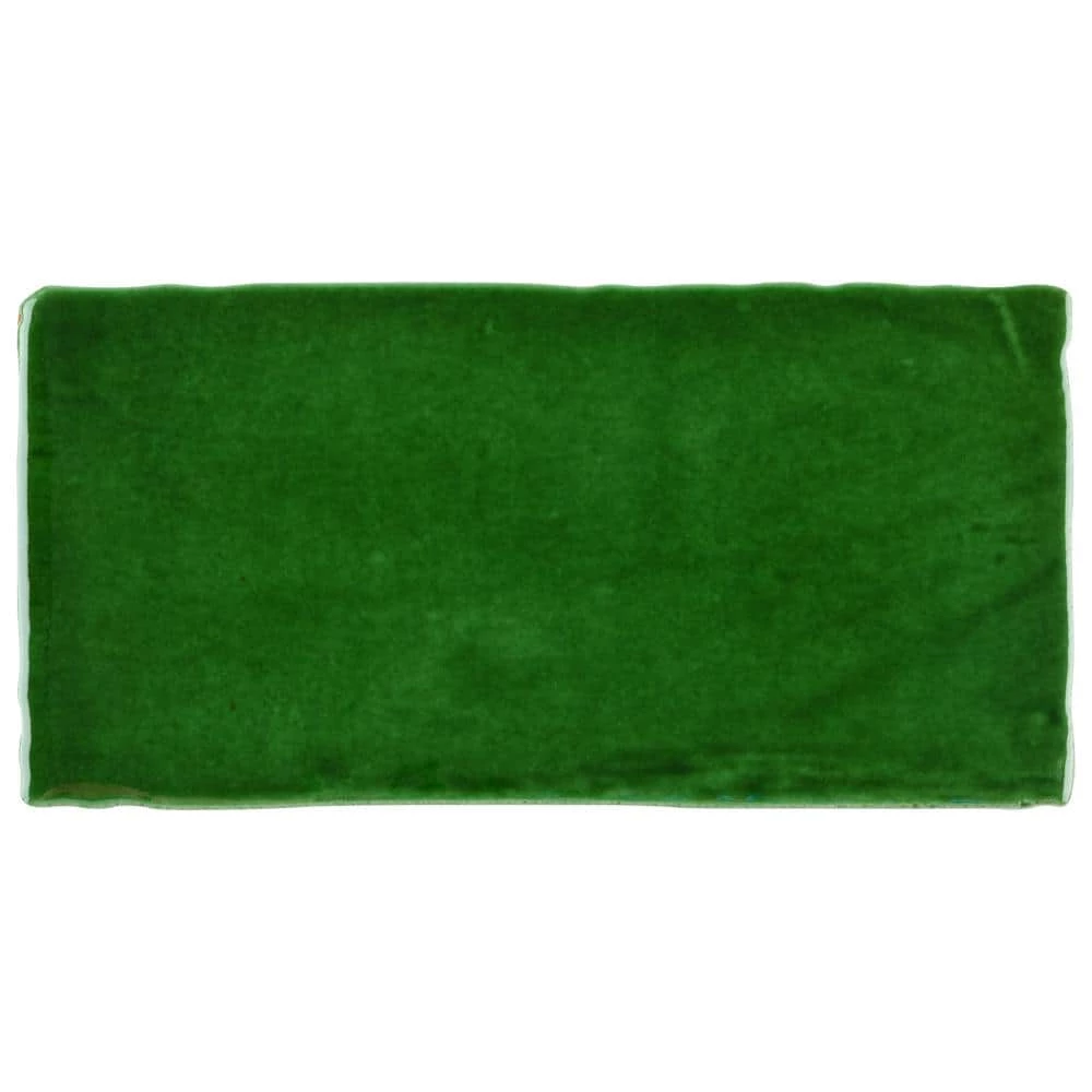 Antic Verde 3 in. x 6 in. Ceramic Wall Tile (4.16 sq. ft./Case) by Merola Tile - Image 6