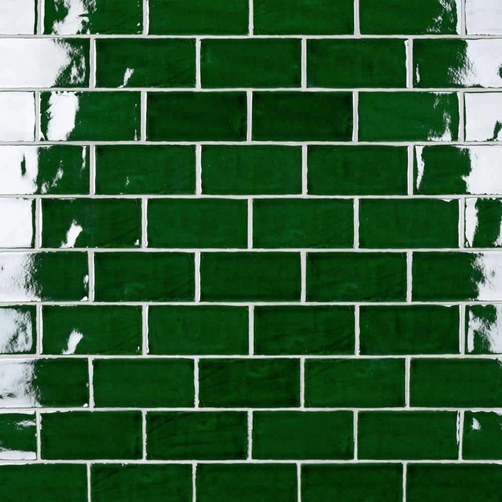 Antic Verde 3 in. x 6 in. Ceramic Wall Tile (4.16 sq. ft./Case) by Merola Tile - Image 4