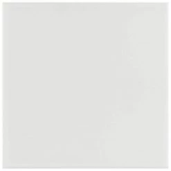 Revival White 7-3/4 in. x 7-3/4 in. Ceramic Floor and Wall Tile (0.42 sq. ft./Each) by Merola Tile