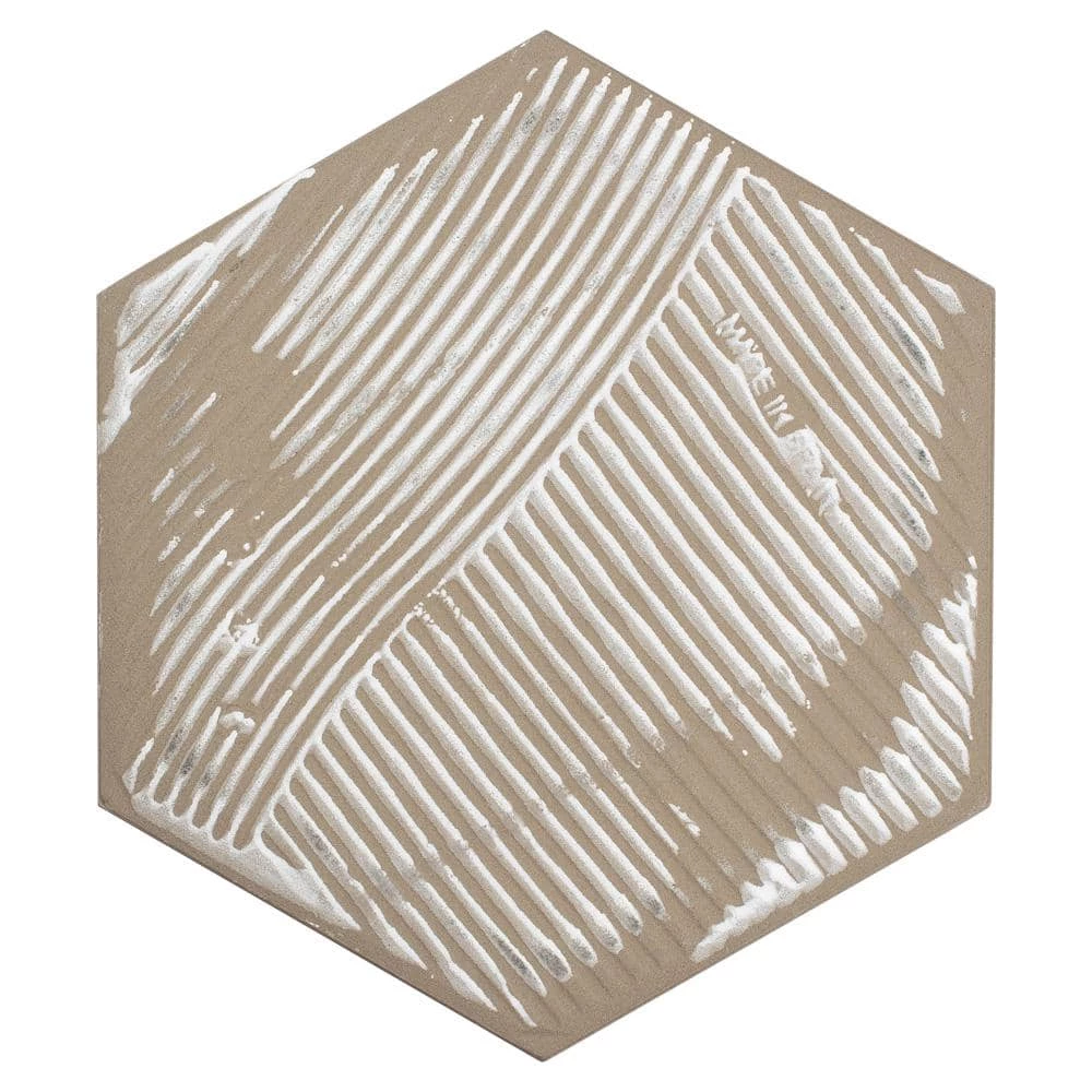 Timeless Calacatta Hex 8-5/8 in. x 9-7/8 in. Porcelain Floor and Wall Tile (11.56 sq. ft. / case) by Merola Tile - Image 8