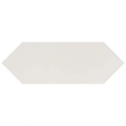 Kite White 3-7/8 in. x 11-3/4 in. Porcelain Floor and Wall Tile (11.2 sq. ft./Case) by Merola Tile