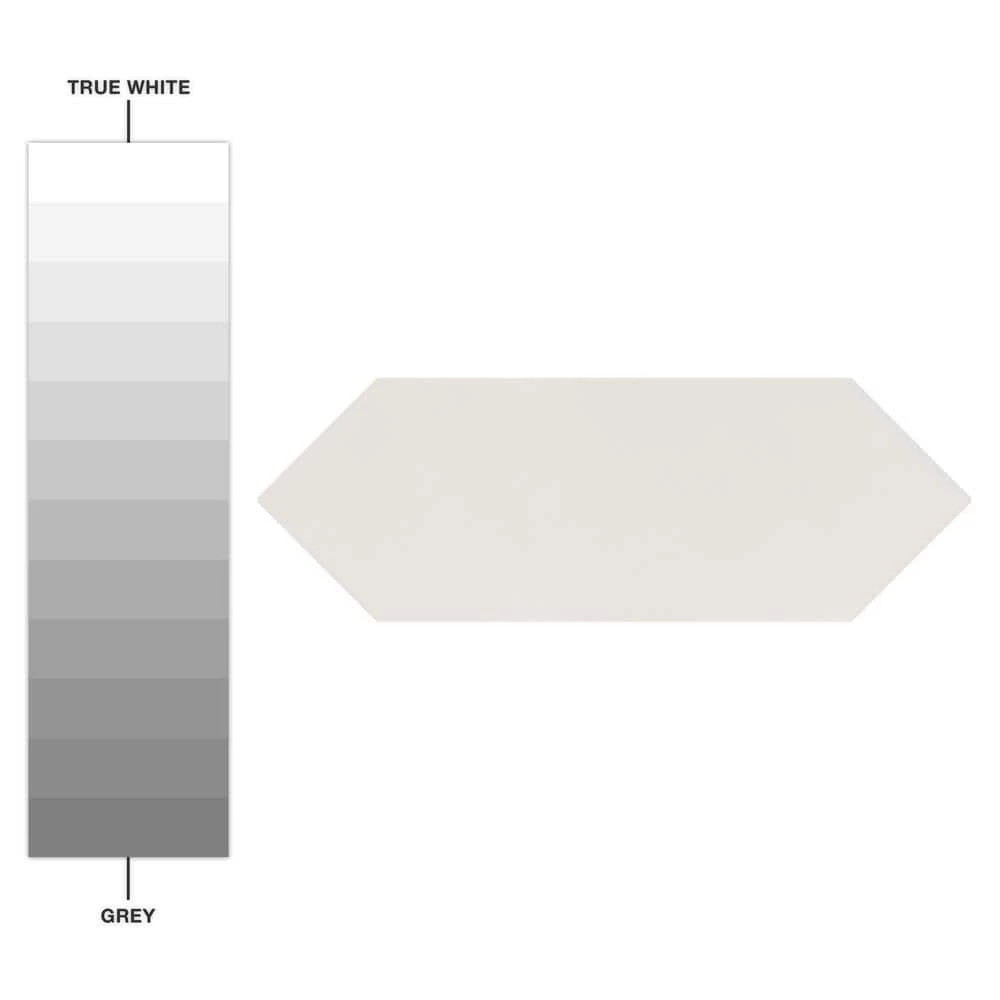 Kite White 3-7/8 in. x 11-3/4 in. Porcelain Floor and Wall Tile (11.2 sq. ft./Case) by Merola Tile - Image 8