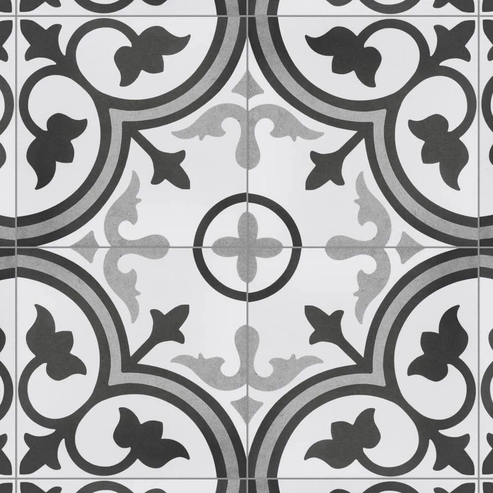 Amberes Classic 12-1/4 in. x 12-1/4 in. Ceramic Floor and Wall Tile (18.02 sq. ft./Case) by Merola Tile - Image 9