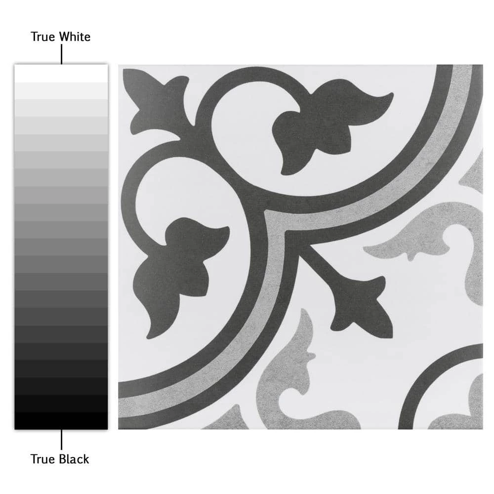 Amberes Classic 12-1/4 in. x 12-1/4 in. Ceramic Floor and Wall Tile (18.02 sq. ft./Case) by Merola Tile - Image 6