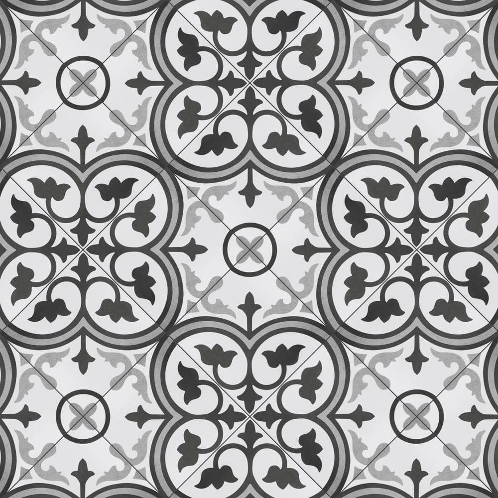 Amberes Classic 12-1/4 in. x 12-1/4 in. Ceramic Floor and Wall Tile (18.02 sq. ft./Case) by Merola Tile - Image 4