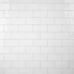 Castillo White 3 in. x 6 in. Ceramic Subway Wall Tile (5.72 sq. ft./Case) by Merola Tile