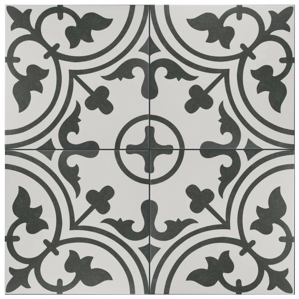 Arte White 9-3/4 in. x 9-3/4 in. Porcelain Floor and Wall Tile (10.88 sq.ft./Case) by Merola Tile - Image 10