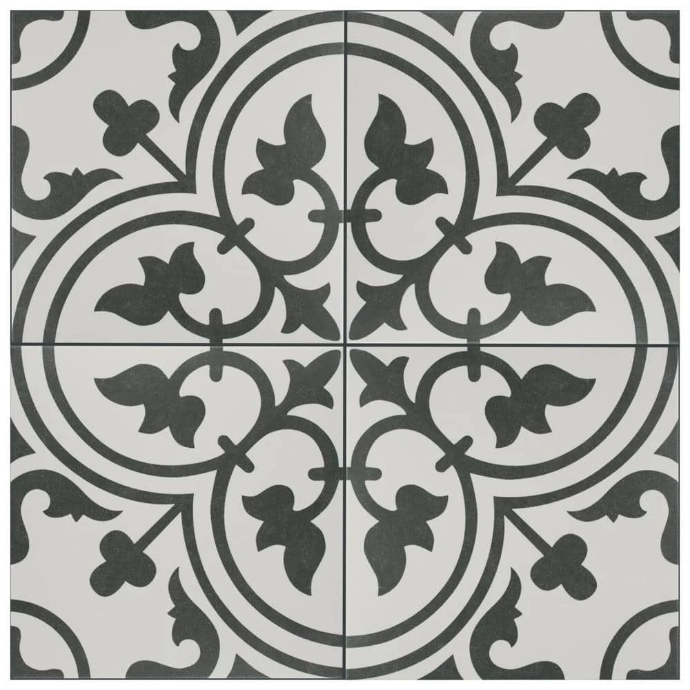 Arte White 9-3/4 in. x 9-3/4 in. Porcelain Floor and Wall Tile (10.88 sq.ft./Case) by Merola Tile - Image 9