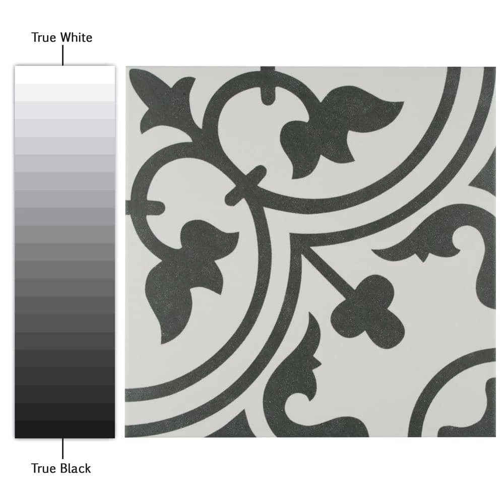 Arte White 9-3/4 in. x 9-3/4 in. Porcelain Floor and Wall Tile (10.88 sq.ft./Case) by Merola Tile - Image 8