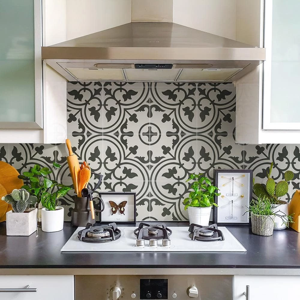 Arte White 9-3/4 in. x 9-3/4 in. Porcelain Floor and Wall Tile (10.88 sq.ft./Case) by Merola Tile - Image 14